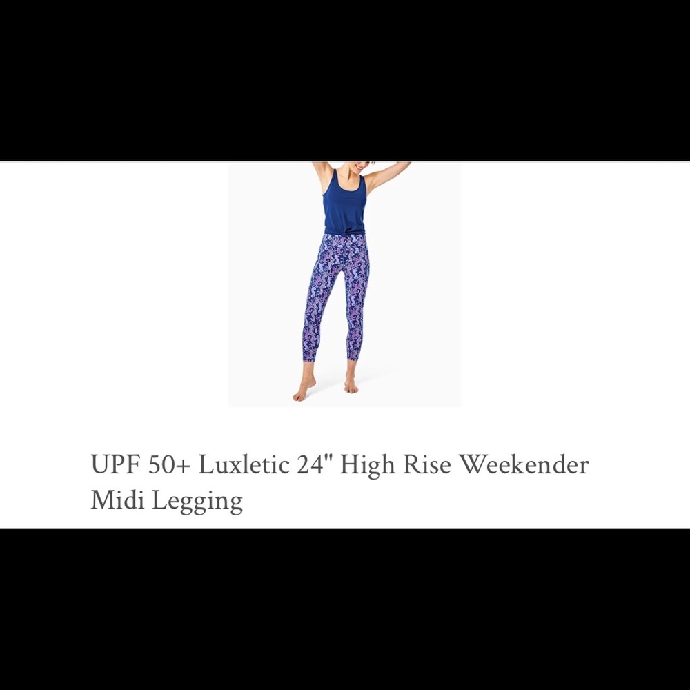 Two Lilly pants, leggings and palazzo